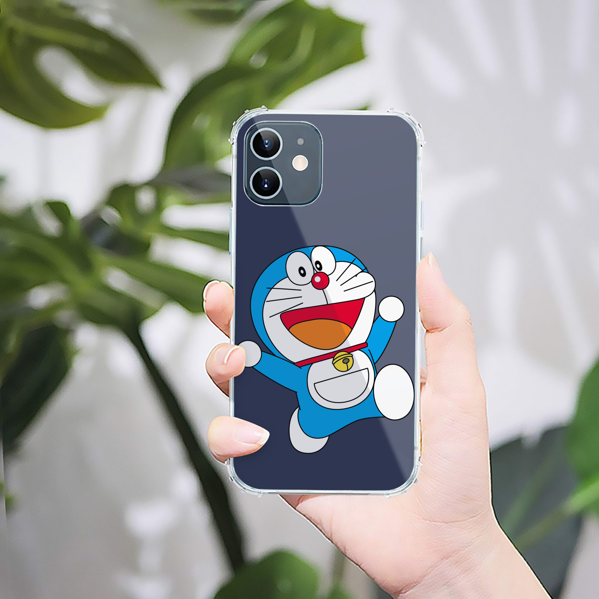 （画像用） ドラえもん Doraemon 【iPhone 12シリーズ対応】透明スマホケース（クリアソフトケース）